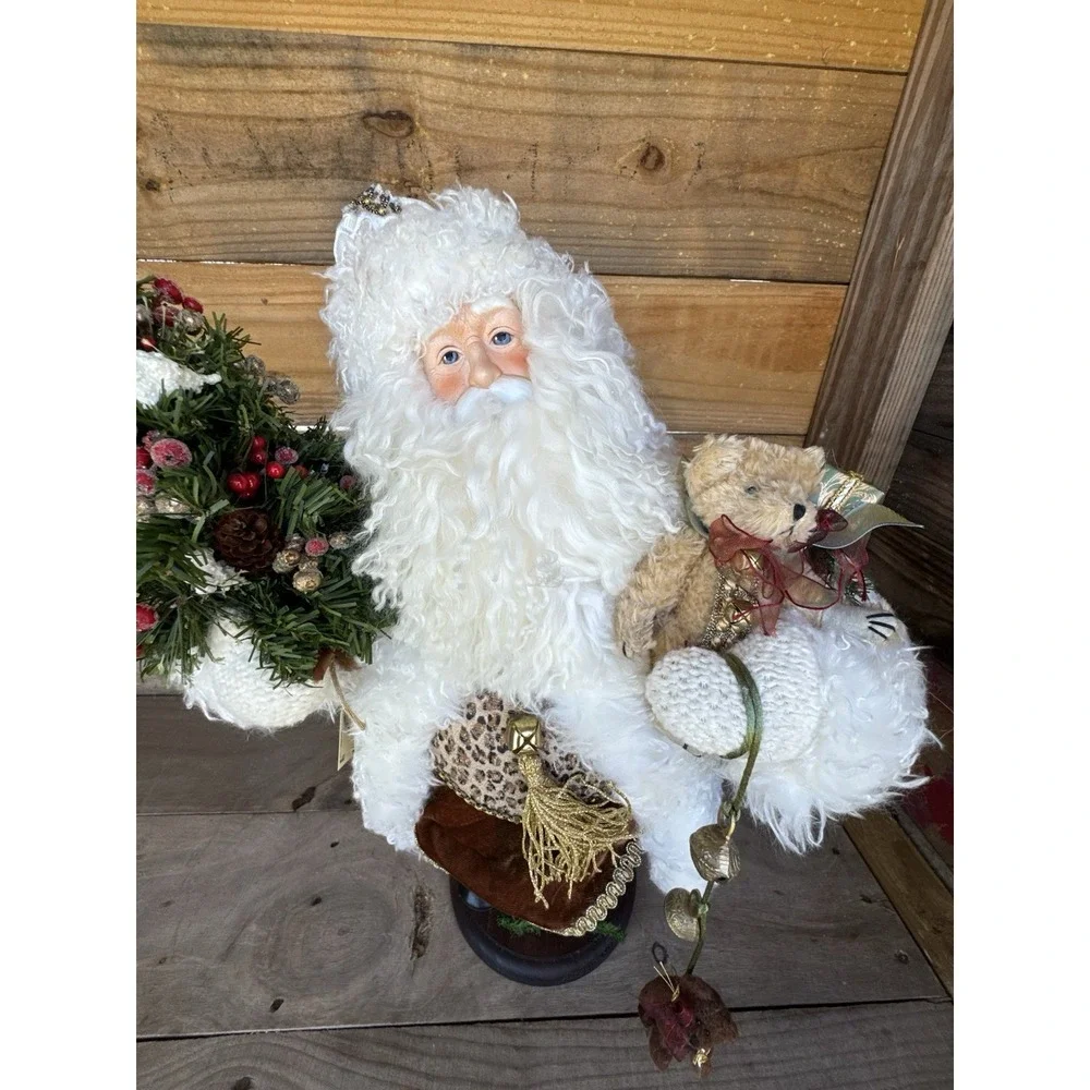 RARE Vintage Chelsea Fair Forever Christmas Santa  